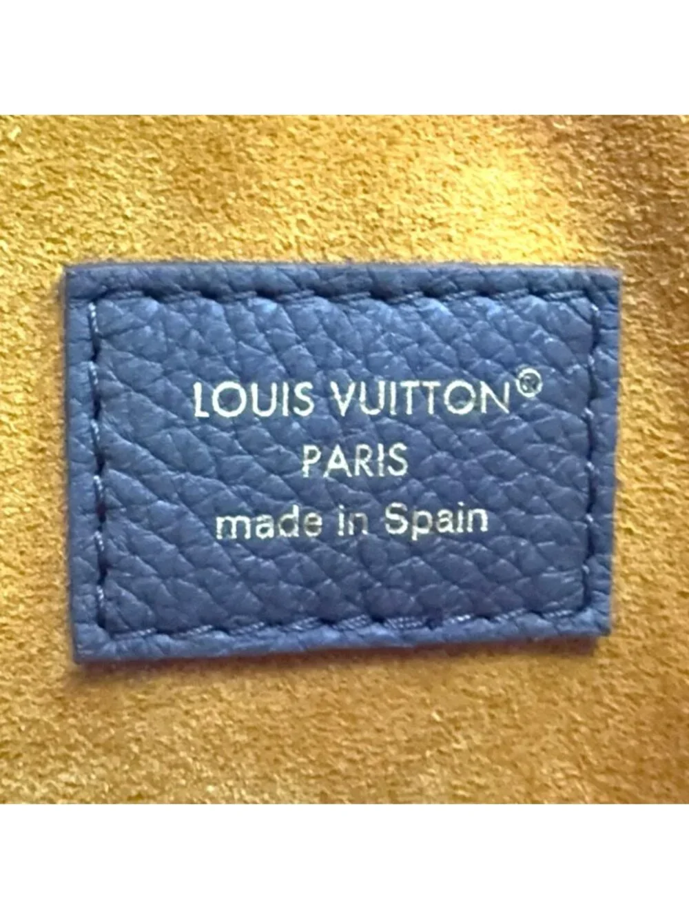 Louis Vuitton Lowkey Hobo MM Gray Leather Dark Brown Gold